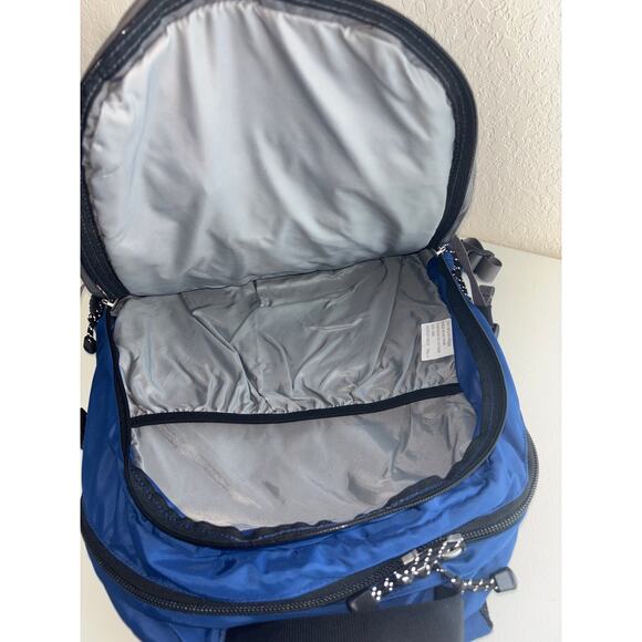 Eddie Bauer Vantage Point Backpack | Blue & Gray | Laptop Travel Pack - Picture 10 of 13